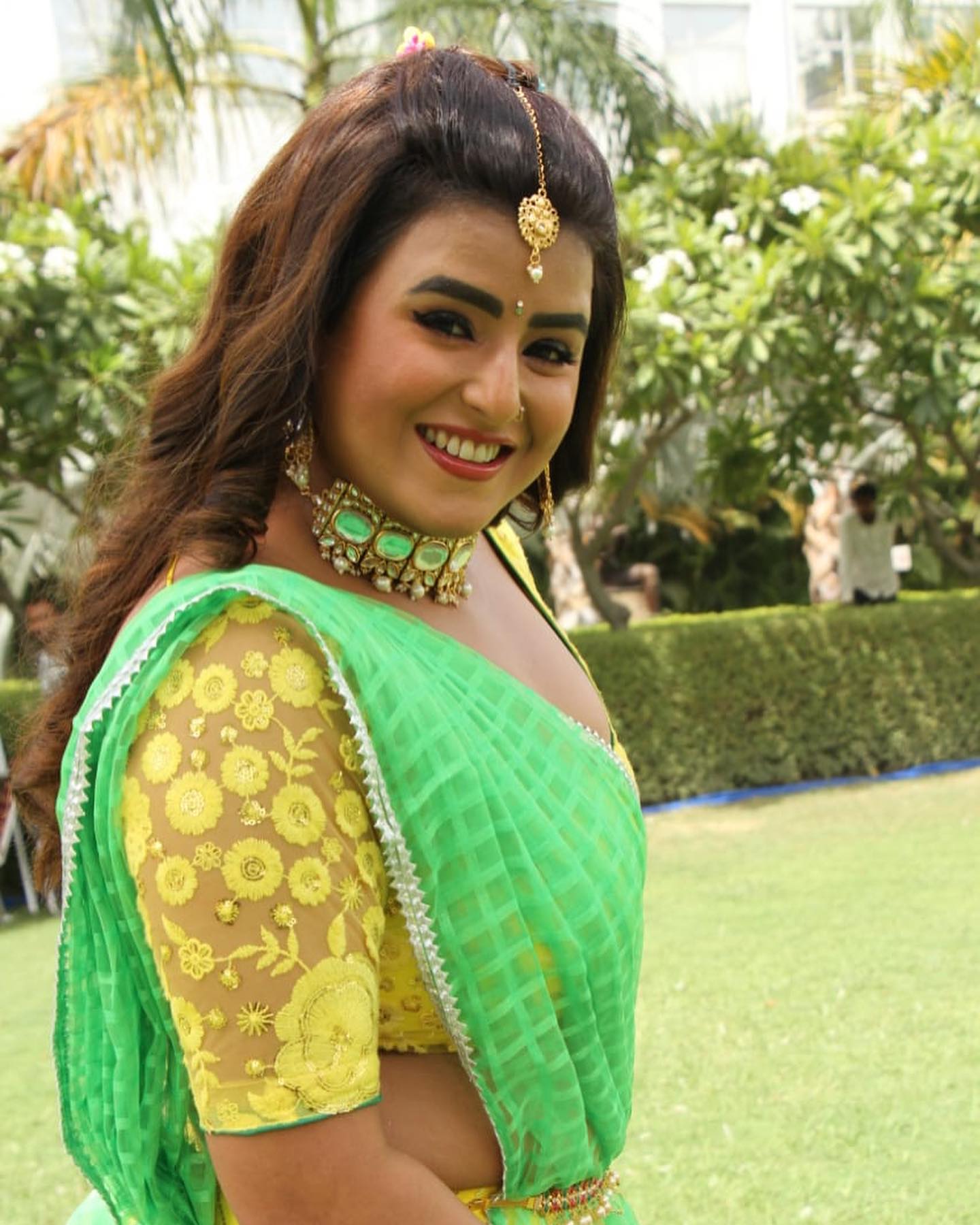 Akanksha Awasthi on location