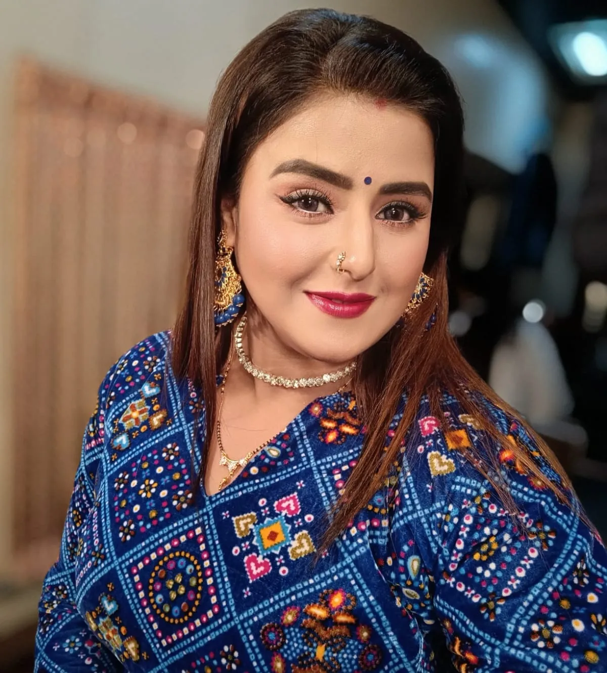 Akanksha Awasthi festive portrait