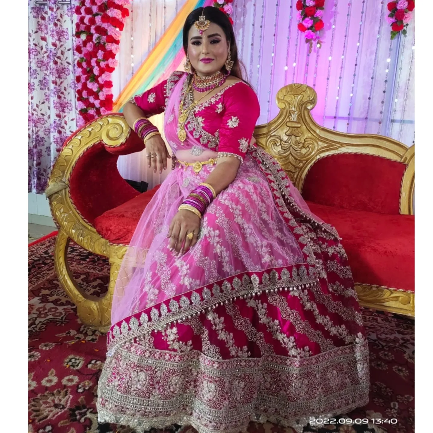 Akanksha Awasthi festive portrait